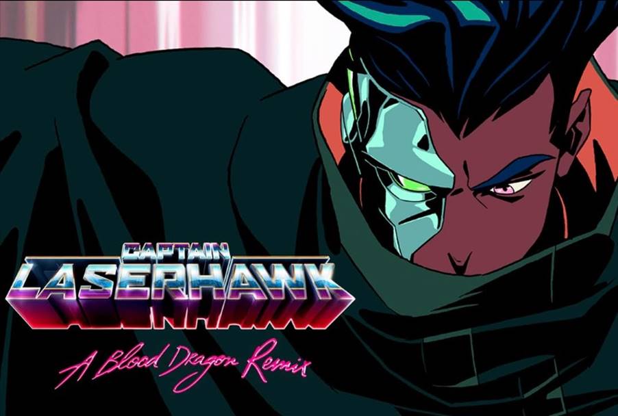 Capitão Laserhawk - um remix de dragão de sangue