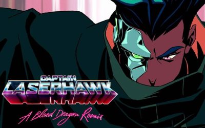 Capitão Laserhawk: um remix de dragão de sangue